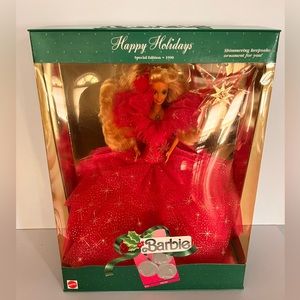 Happy Holidays 1990 Barbie Doll